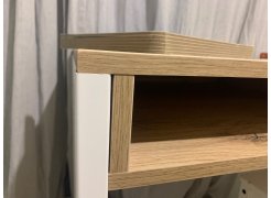 Письменный стол Леон Лофт дуб делано темный / черный матовый фото покупателя 98