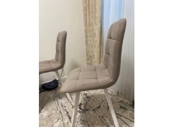 Стул на металлокаркасе Чилли светло-серый / черный фото покупателя 327