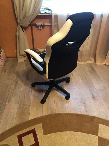 Компьютерное кресло Gamer черное / бежевое фото покупателя 45