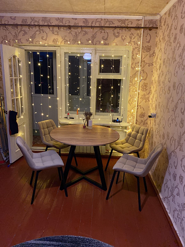 Стул на металлокаркасе Челси К бирюзовый / черный фото покупателя 66