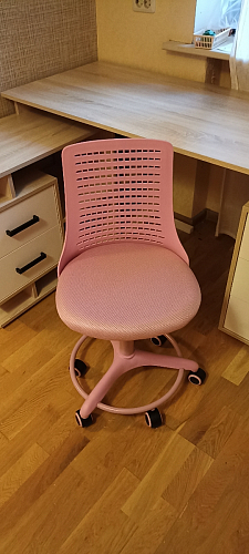 Компьютерное кресло Kiddy ткань серый фото покупателя 26