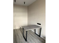 Стол Лота Лофт 140 25 мм юта / белый матовый фото покупателя 616