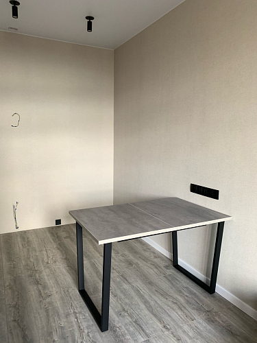 Деревянный стол Лота Лофт 120х75 белый матовый / дуб крафт золотой фото покупателя 616