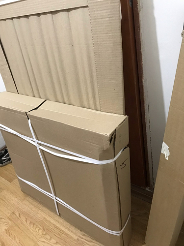 Стол Лота Лофт 140 25 мм черный матовый / бетон фото покупателя 601