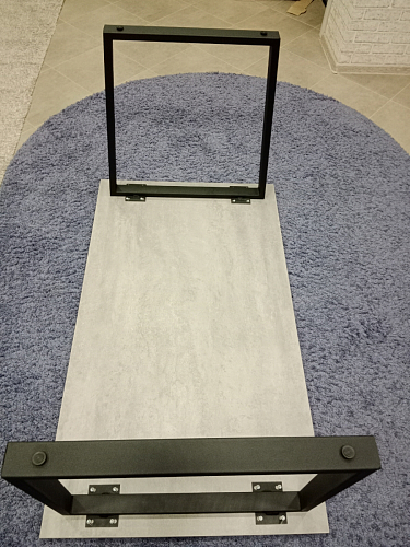 Стол раскладной Лота Лофт 120 25 мм юта / черный матовый фото покупателя 966