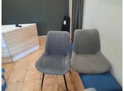 Стул на металлокаркасе Вейв темно-серый / черный фото покупателя 169