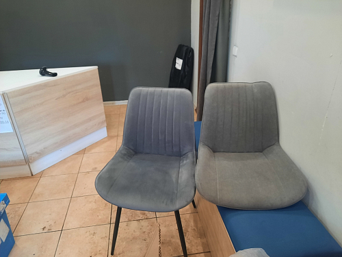 Стул на металлокаркасе Седа К кирпичный / черный фото покупателя 169