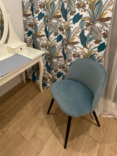 Стул на металлокаркасе Gabi gray / black фото покупателя 867