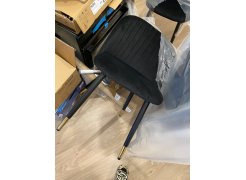 Стул на металлокаркасе Gabi 1 gray / black фото покупателя 546