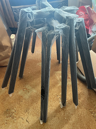 Стул на металлокаркасе Чилли бежевый / белый каркас фото покупателя 1229