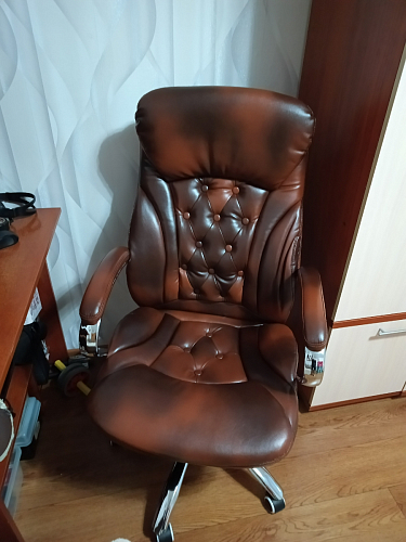 Компьютерное кресло Rich коричневое фото покупателя 18