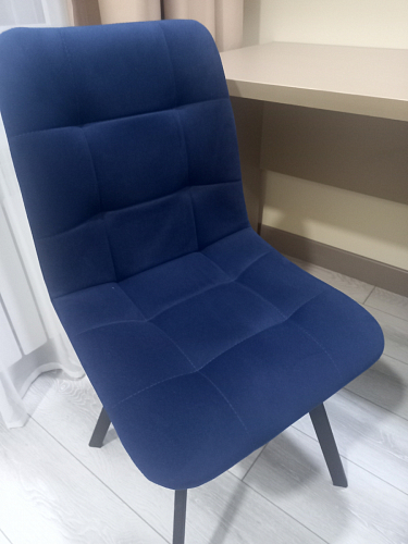 Стул на металлокаркасе Чилли зеленый / черный фото покупателя 1443