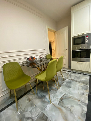 Стул на металлокаркасе Dabl 01 champagne / gold фото покупателя 25