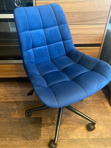 Компьютерное кресло Честер экокожа бежевая / белый фото покупателя 25