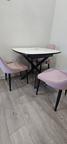 Стул на металлокаркасе Kora black / gray фото покупателя 383