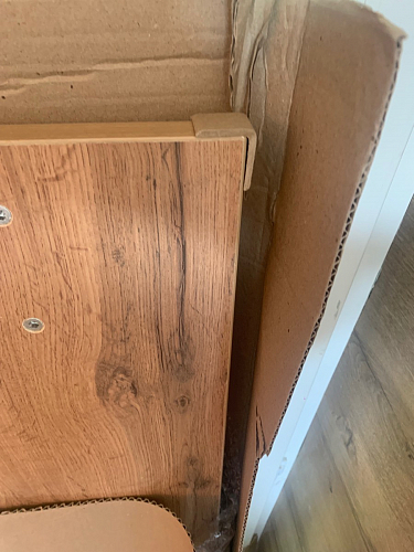 Деревянный стол Лота Лофт 140х80 черный матовый / бетон светлый фото покупателя 942