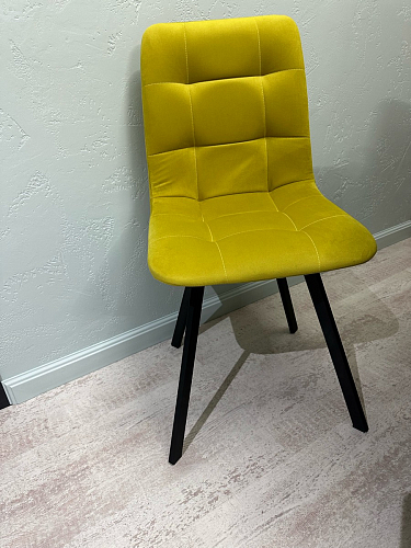 Стул на металлокаркасе Чилли К кирпичный / черный фото покупателя 437