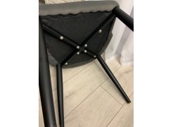 Стул на металлокаркасе Kora gray / black фото покупателя 125