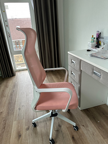 Компьютерное кресло Tilda темно-серый / бежевый / белый фото покупателя 3