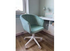 Компьютерное кресло Тибо confetti chocolate / белый фото покупателя 76