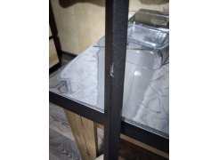 Стул на металлокаркасе Чилли синяя ткань / белый фото покупателя 589