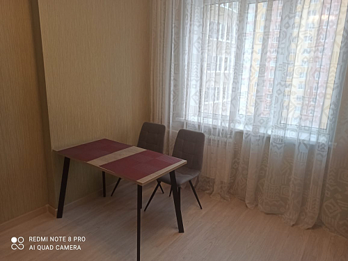 Стол Тринити Лофт 120 32 мм дуб галифакс табако / черный матовый фото покупателя 354