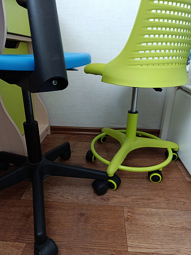 Компьютерное кресло Kiddy/Кидди розовое ткань (сетка) фото покупателя 31