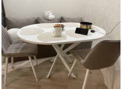 Стул на металлокаркасе Вейв темно-серый / черный фото покупателя 187