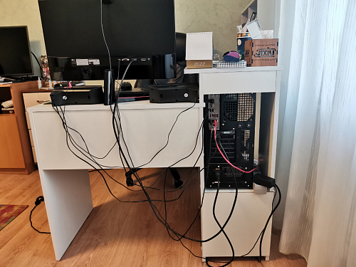 Стол компьютерный Джаз-24 правый венге фото покупателя 29