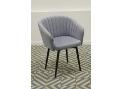 Стул на металлокаркасе Моншау крутящийся velutto 46 / черный из шоурума 6