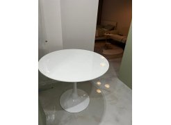 Стеклянный стол Tulip 90 white фото покупателя 20