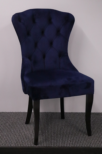 Деревянный стул Милано 1 синий / венге из шоурума 1