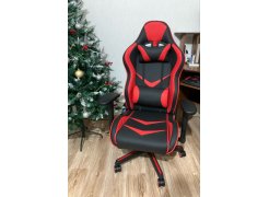 Компьютерное кресло Racer черное / голубое фото покупателя 39