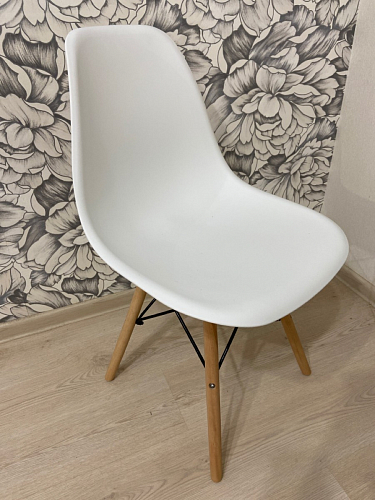 Пластиковый стул Eames PC-015 желтый фото покупателя 109