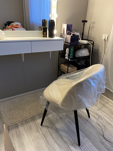 Стул на металлокаркасе Gabi gray / black фото покупателя 756