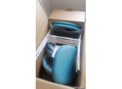 Стул на металлокаркасе Kamelia темно-серый / золотой фото покупателя 12