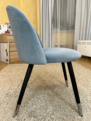 Стул на металлокаркасе Gabi latte / gold / black фото покупателя 922