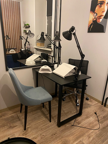 Стул на металлокаркасе Kora gray / black фото покупателя 128