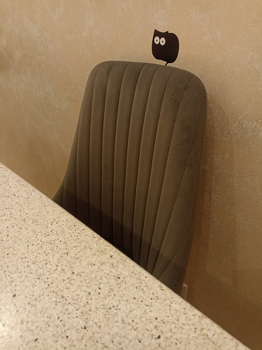 Стул на металлокаркасе Kora gray / black фото покупателя 280