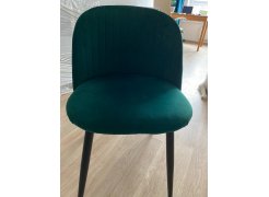 Стул на металлокаркасе Gabi 1 gray / black фото покупателя 591