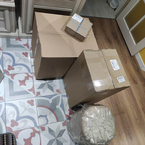 Барный стул Лофт ткань канди грей / черный матовый фото покупателя 43