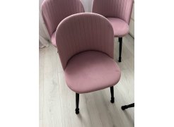 Стул на металлокаркасе Gabi 1 gray / black фото покупателя 195