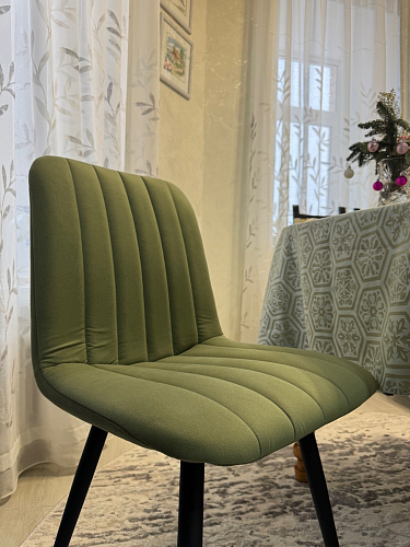 Стул на металлокаркасе Дани 01 кирпичный фото покупателя 23