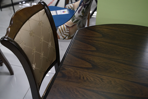 Стол обеденный раздвижной Modena/Модена MD-T4EX слоновая кость из шоурума 4