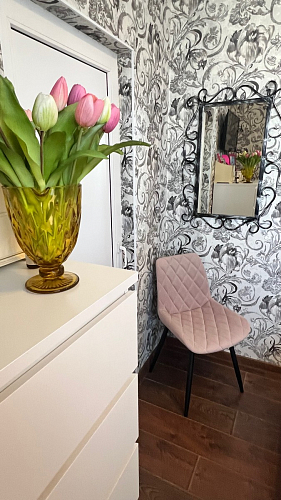 Стул на металлокаркасе Баодин зеленый / белый фото покупателя 24