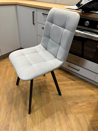 Стул на металлокаркасе Чилли К кирпичный / черный фото покупателя 221