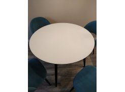 Стеклянный стол Анселм белый фото покупателя 17