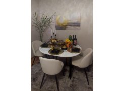 Стул на металлокаркасе Gabi blue / black фото покупателя 626