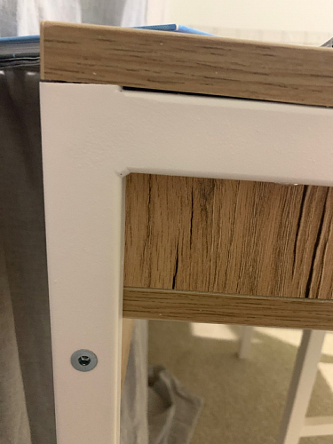 Письменный стол Леон Лофт черный матовый / дуб вотан фото покупателя 97