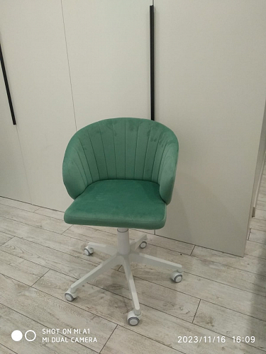 Компьютерное кресло Пард confetti silver серый / черный фото покупателя 126